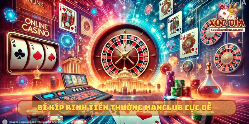 Bí kíp rinh tiền thưởng Manclub cực dễ